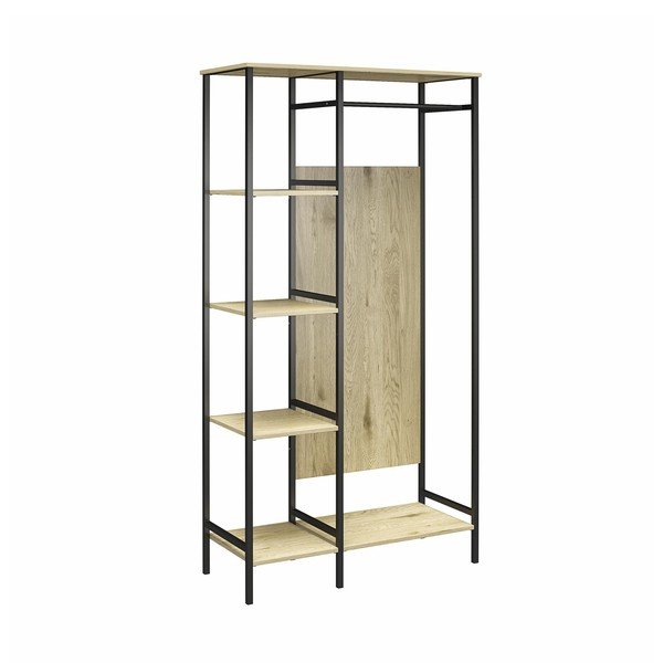 Szafa w dekorze dębu 95x180 cm Modine – Støraa-image-2