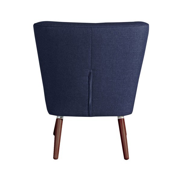 Granatowy fotel Max Winzer Neele Dark Blue-image-1