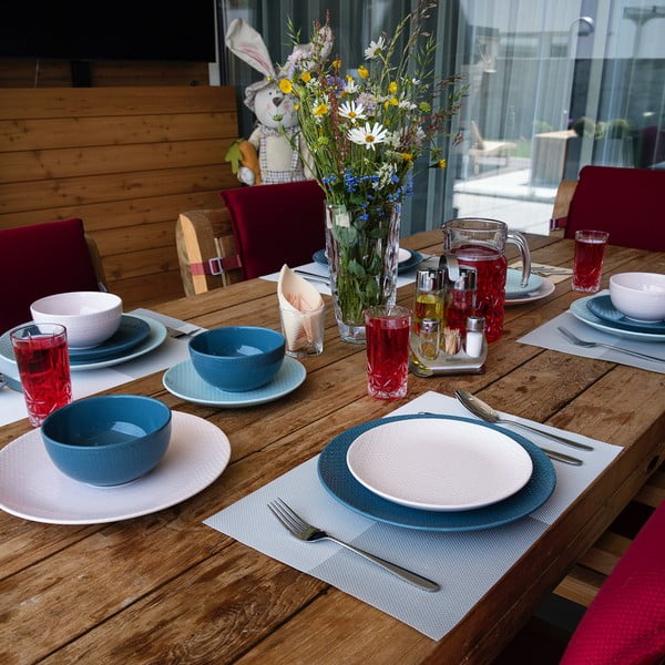 Sztućce 24 szt. ze stali nierdzewnej w kolorze srebra Mirror – Orion-image-2