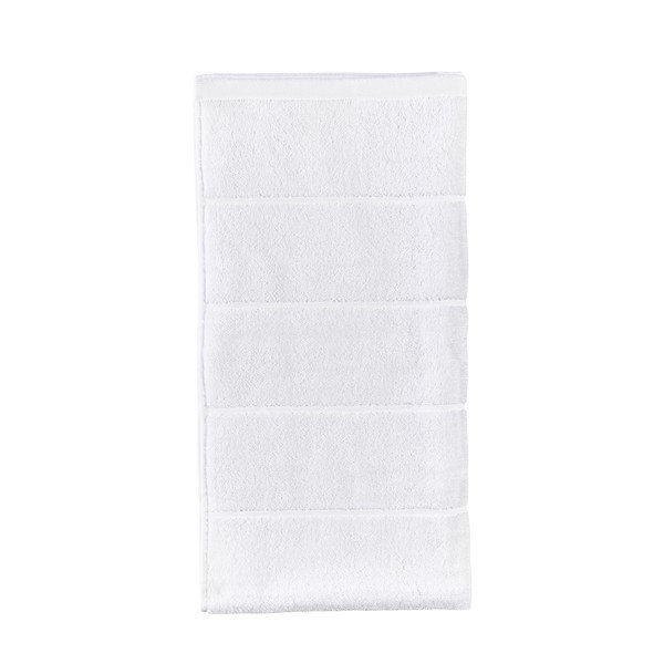 Biały bawełniany ręcznik kąpielowy frotte 70x140 cm Sauna – Zone