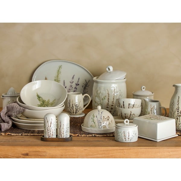 Beżowe kamionkowe kubki zestaw 6 szt. 400 ml Bea – Bloomingville-image-2