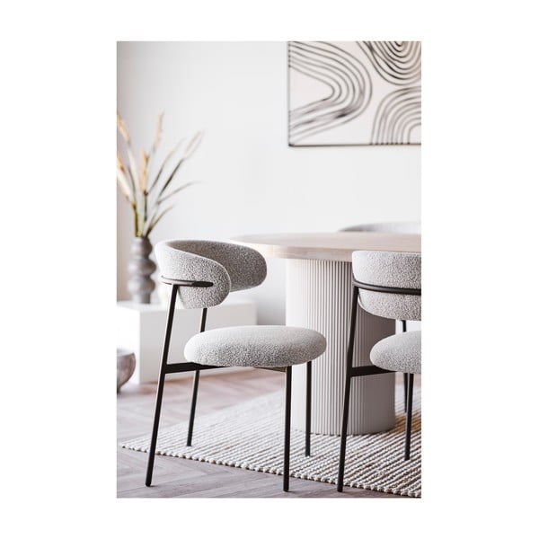 Stół z blatem w dekorze jesionu 100x220 cm Solva – House Nordic-image-3