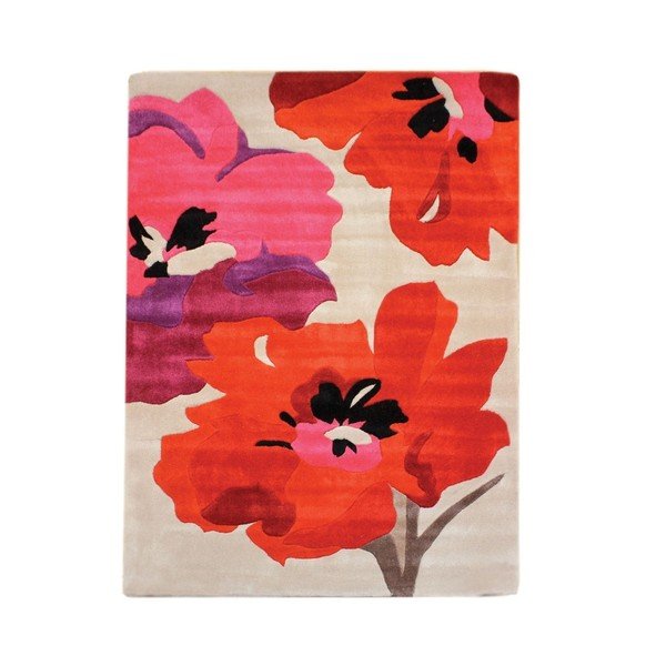 Dywan Bloom Red, 80x150 cm-image-1