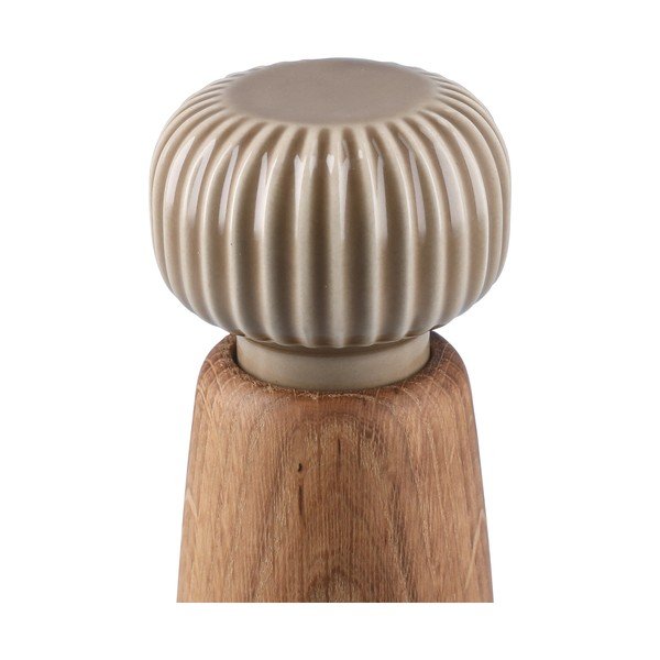 Młynek do soli i pieprzu z litego drewna w naturalnym kolorze Hammershøi – Kähler Design-image-3