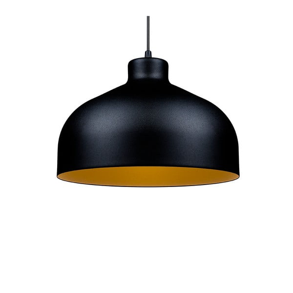 Czarno-złota lampa wisząca Loft You B&B, 22 cm