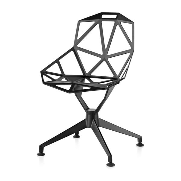 Czarne krzesło Magis One 4star
