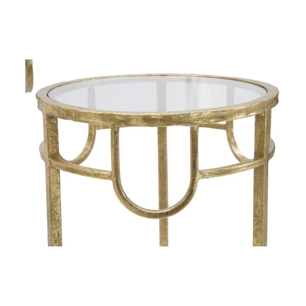 Zestaw 3 stolików w kolorze złota Mauro Ferretti Lorenzo-image-4