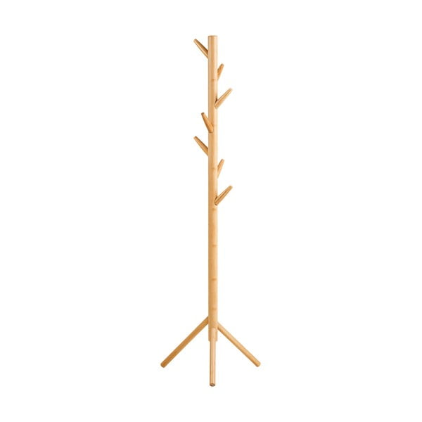 Bambusowy wieszak w naturalnym kolorze ø 50x163 cm Wanaka – House Nordic