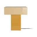 Żółta lampa stołowa (wysokość 35 cm) Grato Recto – Leitmotiv