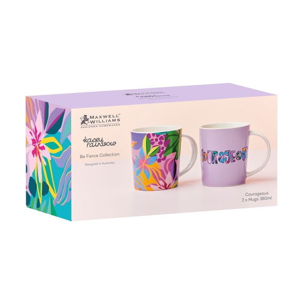 Porcelanowe kubki zestaw 2 szt. 380 ml Be Fierce – Maxwell & Williams-image-2