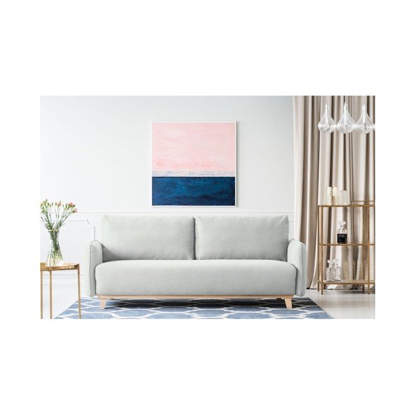 Szarobiała sofa 3-osobowa Kooko Home Bebop-image-3