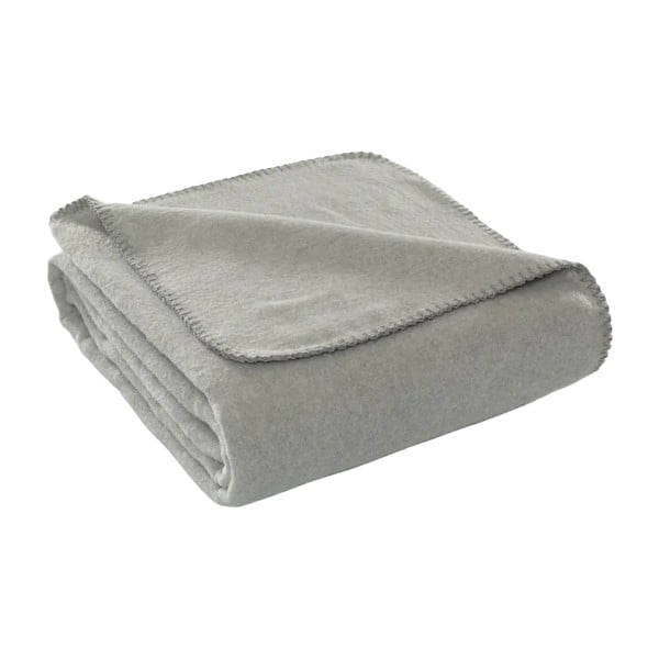 Szary polarowy koc 130x170 cm Brighton – Mijolnir