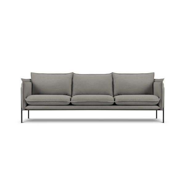 Szara sofa Interieurs 86 Andrea, 218 cm