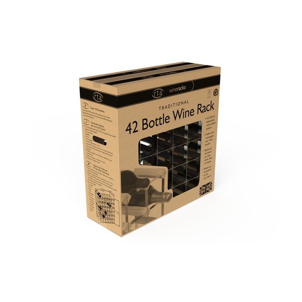 Stojak na wino z drewna jesionowego na 42 butelki – RTA-image-3