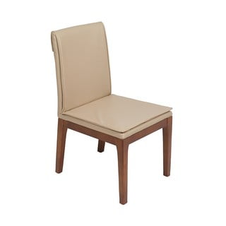 Zestaw 2 kremowych krzeseł z konstrukcją z drewna dębowego Santiago Pons Donato