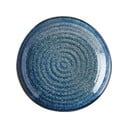 Niebieski talerz ceramiczny MIJ Indigo, ø 23 cm
