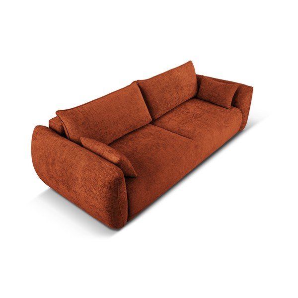 Pomarańczowa sofa 240 cm Matera – Cosmopolitan Design-image-4