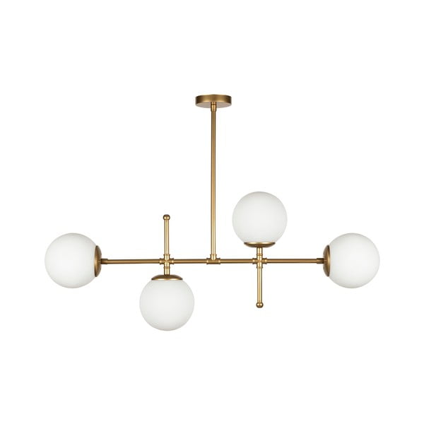 Lampa wisząca w kolorze złota Squid Lighting Kruva, wys. 57 cm-image-2