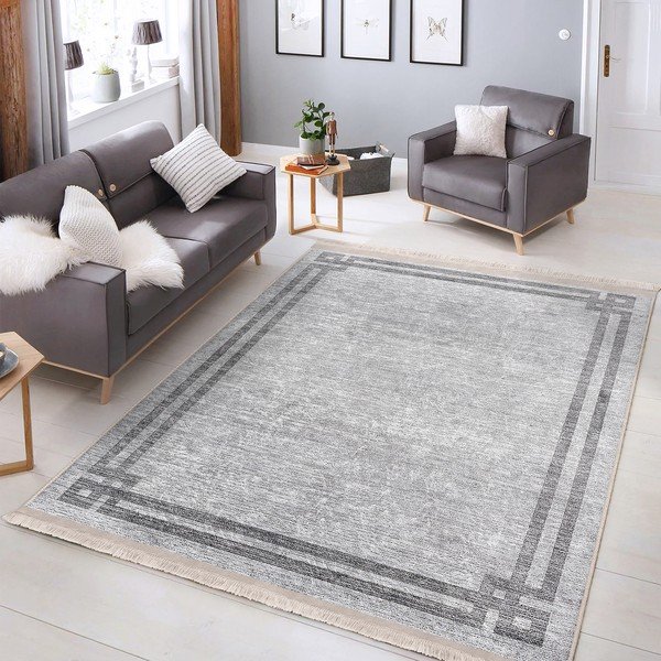 Jasnoszary dywan 160x230 cm – Mila Home-image-1