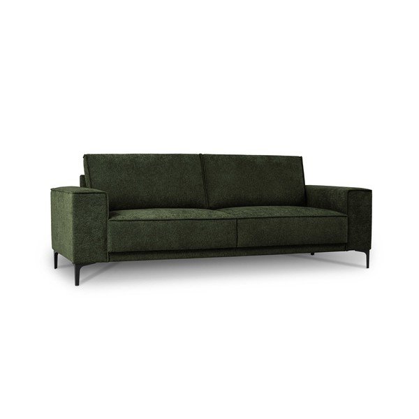 Zielona sofa z tkaniny szenilowej 224 cm Copenhagen – Scandic-image-2