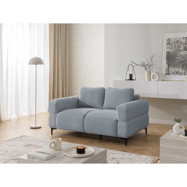 Szaroniebieska sofa 154 cm Helio – Ropez-image-4