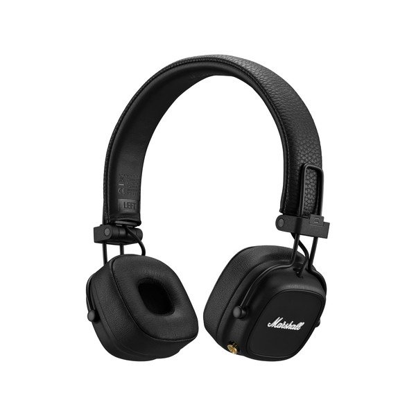 Czarne słuchawki Bluetooth Marshall Major IV-image-2