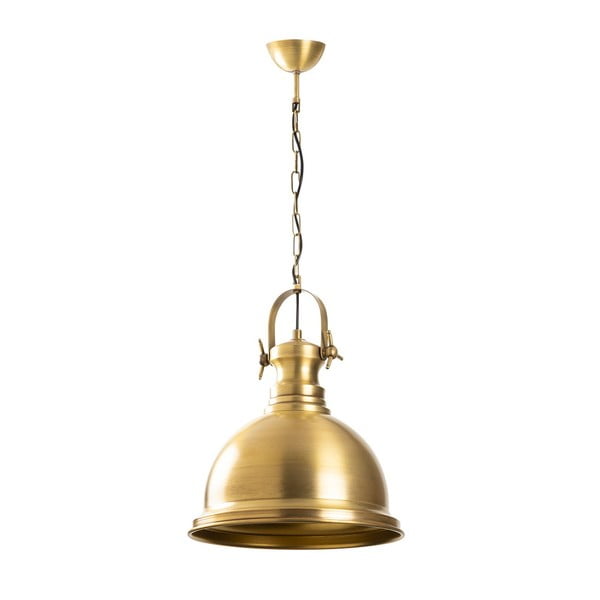 Metalowa lampa wisząca w kolorze złota Opviq lights Filio