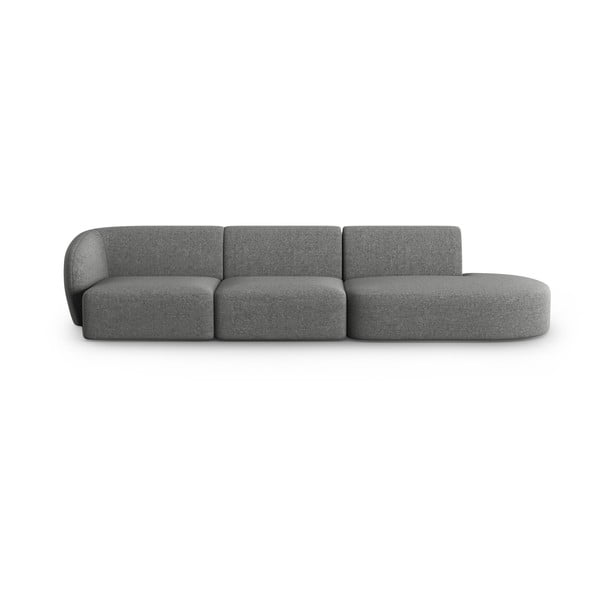 Ciemnoszara sofa 302 cm Shane – Micadoni Home