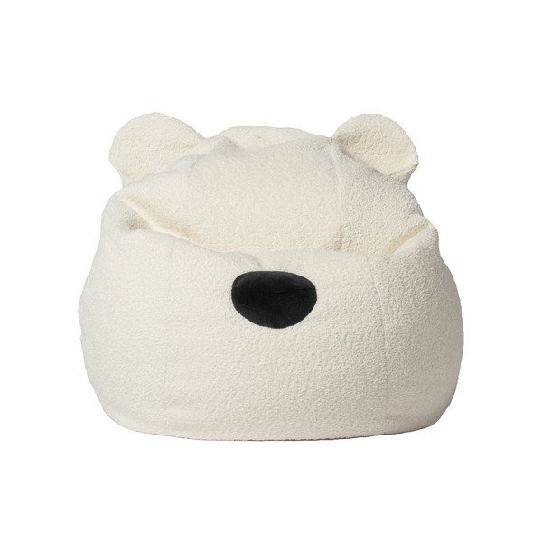 Kremowy dziecięcy worek do siedzenia Bear – The Brooklyn Kids