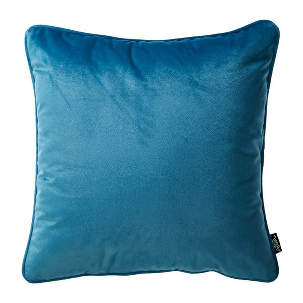 Niebieska poszewka na poduszkę Apolena Velvet, 45x45 cm