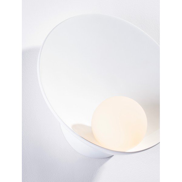 Stalowy kinkiet w matowym białym kolorze Minim – Nova Luce-image-4