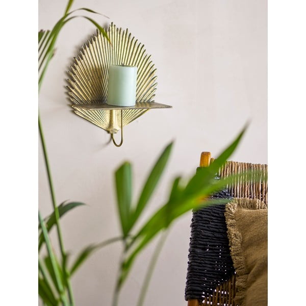 Metalowa półka w kolorze złota 26 cm Venche – Bloomingville-image-1