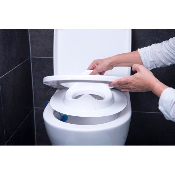 Jasnoszara dziecięca deska sedesowa Bella Bambina – Rotho-image-4