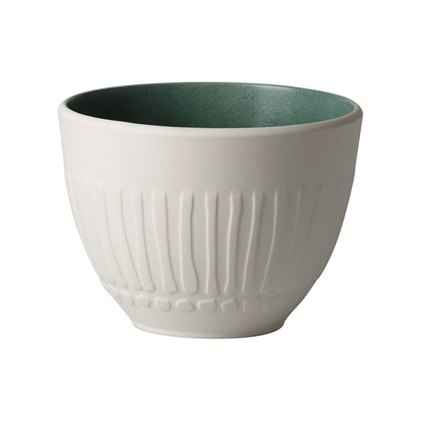 Biało-zielona porcelanowa miska Villeroy & Boch Blossom, 450 ml