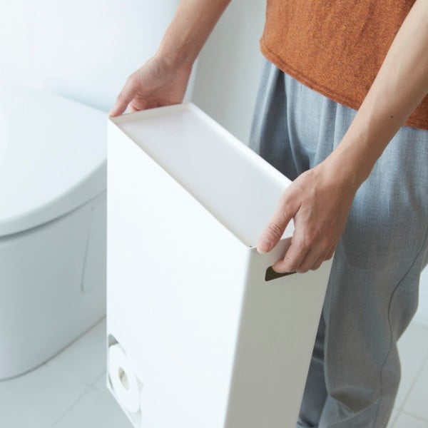 Biały pojemnik na papier toaletowy YAMAZAKI-image-4