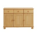 Niska komoda z litego drewna sosnowego 116x76 cm Ella – Støraa