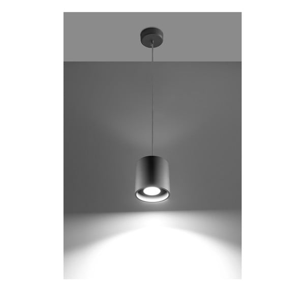 Szara lampa wisząca Sollux Roda-image-4