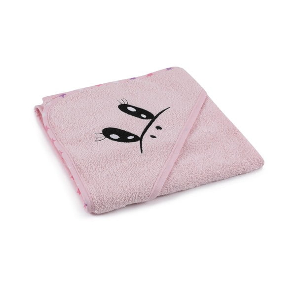 Różowy bawełniany zestaw szlafroka dziecięcego i ręcznika 3 szt. w rozmiarze 0-2 lata Unicorn – Foutastic-image-4