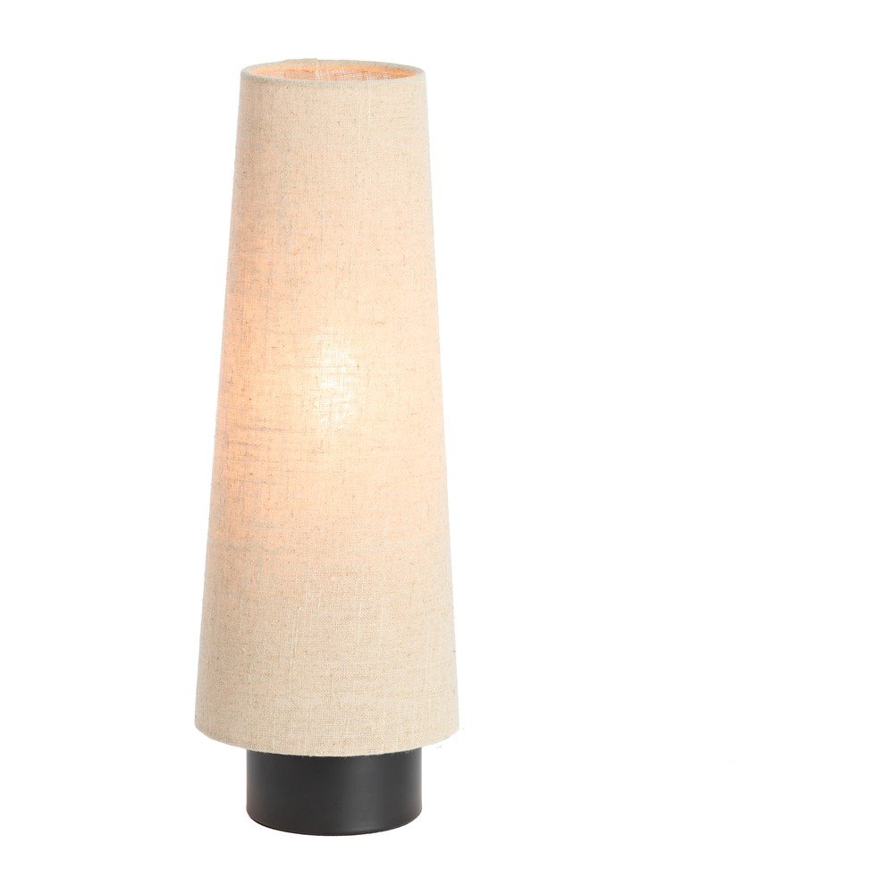Beżowa metalowa lampa stołowa z tekstylnym kloszem (wysokość 42 cm) Howie – Light & Living (zdjęcie 3)