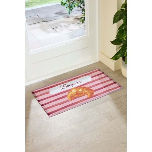 Wycieraczka z PVC 40x70 cm  Croissant Bonjour – Artsy Doormats-image-2