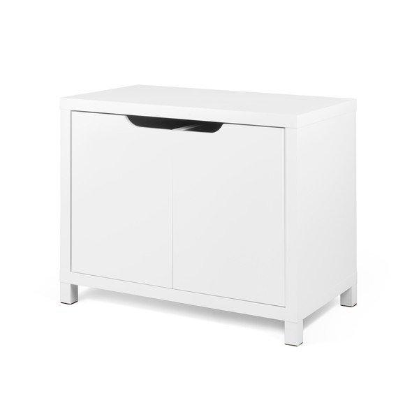 Biała komoda z 2 schowkami TemaHome Basic-image-2