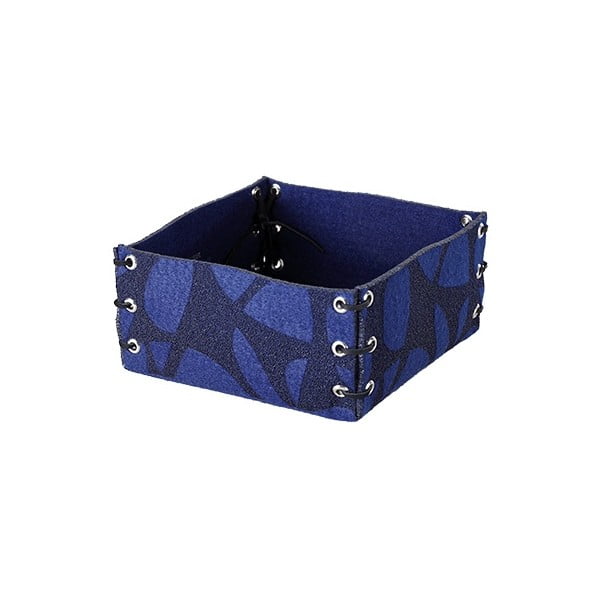 Filcowe pudełko, 25x10 cm, niebieskie