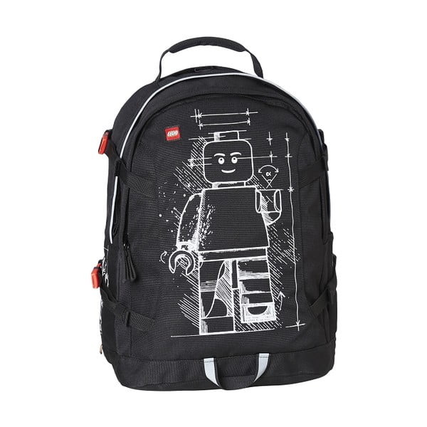 Czarny plecak dziecięcy LEGO® Tech Teen