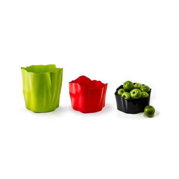 Kosz na śmieci QUALY Flow Bin, czarny-image-1