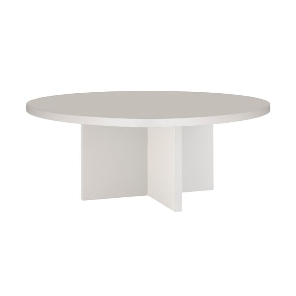 Biały okrągły stolik ø 80 cm Pausa – Really Nice Things
