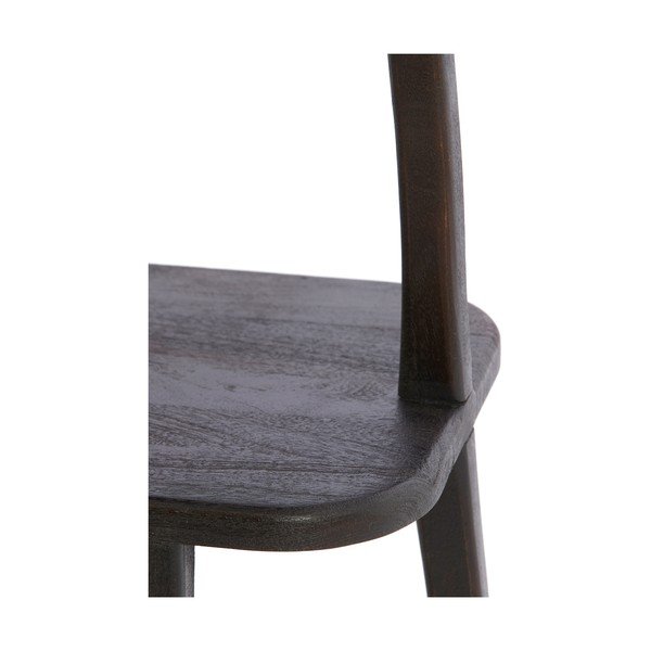 Regał z litego drewna mango w ciemnym naturalnym kolorze 53x175x40 cm Lowe – Light & Living-image-4