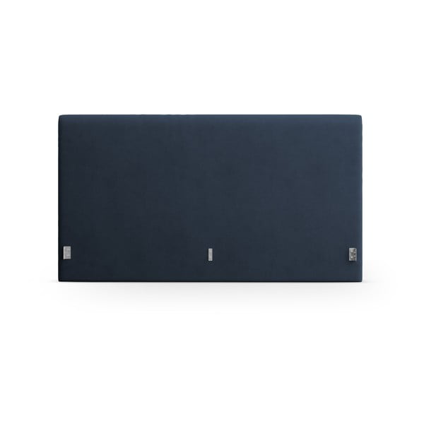 Ciemnoniebieski tapicerowany zagłówek 210,5x100 cm Remo – Micadoni -image-2