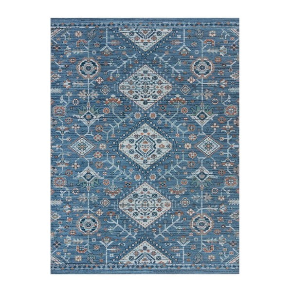 Niebieski dywan odpowiedni do prania Flair Rugs MATCH Chloe Traditional, 120x170 cm