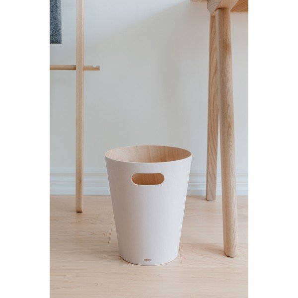 Drewniany kosz na śmieci 7,5 l Woodrow – Umbra-image-1