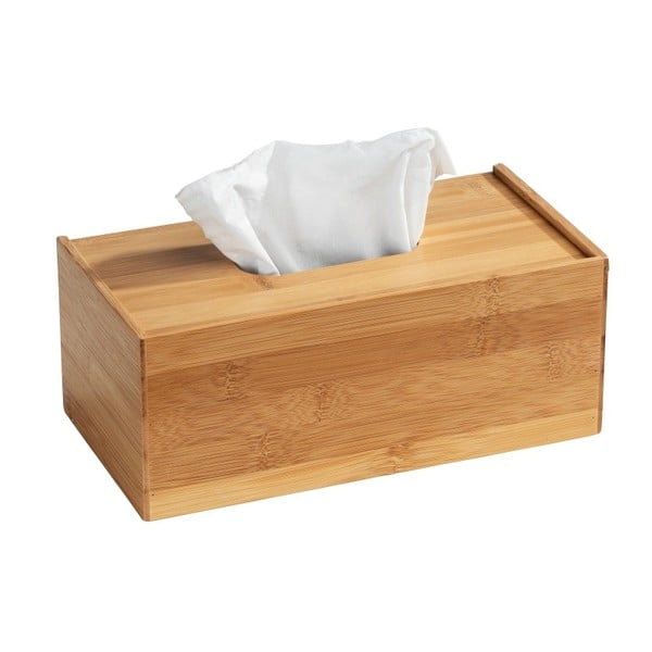 Bambusowy pojemnik na chusteczki Wenko Terra-image-1